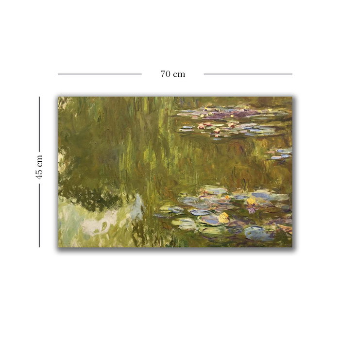 Wallity El estanque de los nenúfares de Claude Monet (45 x 70 cm)